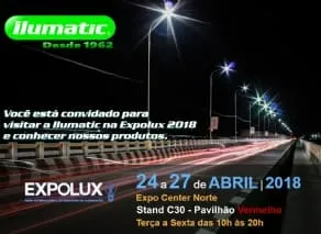 ILUMATIC presente na EXPOLUX 2018